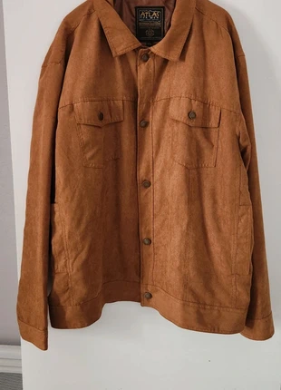 Veste oversize vintage marron camel – style workwear, marque: Vintage Dressing, état: Très bon état, taille: XXXL / 46 / 18, 15,00 €, 16,45 € Protection acheteurs incluse