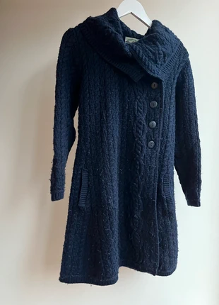 Aran Crafts Chunky Collar Coat, marca: Aran Crafts, estado: Bom, tamanho: XS / 34 / 6, €35.00, €37.45 inclui Proteção do Comprador