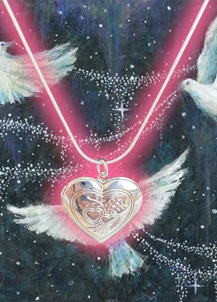 Heart locket that opens necklace real silver 925s, marque: y2k, état: Neuf sans étiquette, 15,00 €, 16,45 € Protection acheteurs incluse