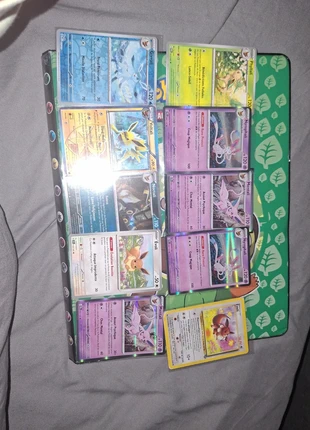 Cartes pokemon evoli mentali noctali phyllali voltali givrali nymphali, marke: Pokémon, zustand: Sehr gut, 11,00 €, 12,25 € inklusive Vinted-Käuferschutz