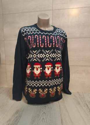 Stunning navy Christmas jumper - size 3XL, marque: unknown, état: Très bon état, taille: XXXL / 46 / 18, 12,90 €, 14,25 € Protection acheteurs incluse