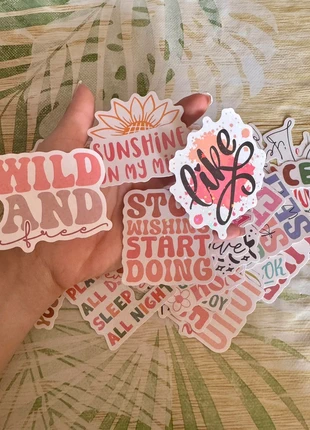 Motivational Stickers Holographic 30PCS Big Size High Quality, marca: nuovo, estado: Novo com etiquetas, €5.50, €6.48 inclui Proteção do Comprador