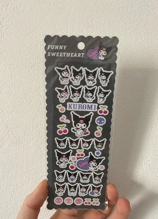 Stickers kawaii Kuromi, condition: Very good, size: One size, €1.00, €1.75 includes Buyer Protection