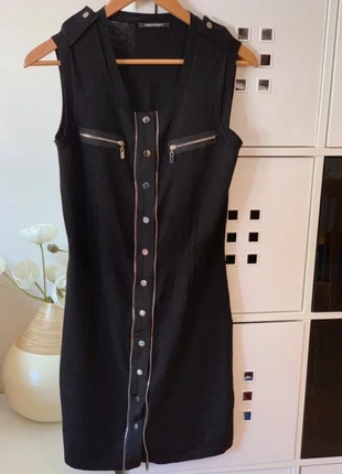 Robe maille noire douce sans manches Y2K, marque: APRIORI, état: Neuf sans étiquette, taille: M / 38 / 10, 6,00 €, 7,00 € Protection acheteurs incluse