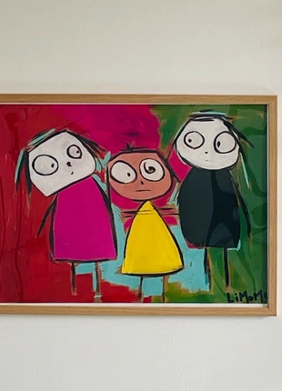 Affiche d’Art A3 intitulée Les Mamoli, état: Neuf avec étiquette, 12,00 €, 13,30 € Protection acheteurs incluse