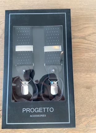 Nieuw premium bretels van Progetto, merk: Progetto, staat: Nieuw met prijskaartje, € 15,00, € 16,45 inclusief Kopersbescherming