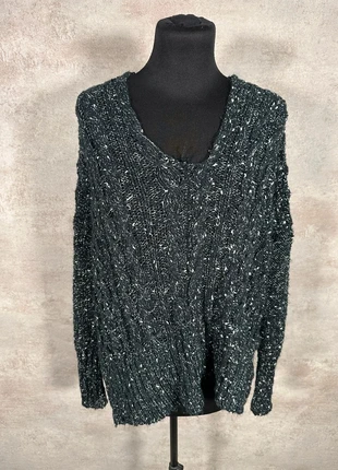 Sweater Maille Torsadée Cable Knit Vintage Altarid States charbon speckle taille S, marque: Vintage Dressing, état: Très bon état, taille: S / 36 / 8, 10,00 €, 11,20 € Protection acheteurs (Pro) incluse