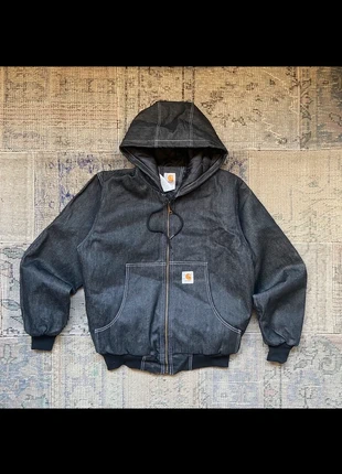 Active Jacket Carhartt Black Jean, brand: Carhartt, condizioni: Ottime, taglia: L, €65.00, €68.95 include la Protezione acquisti