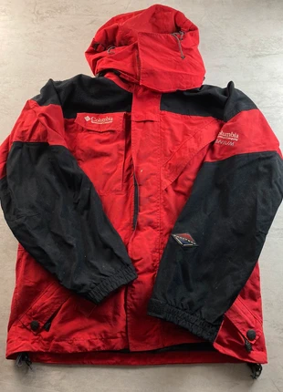 Veste manteaux épais ski Titanium rouge noir | Columbia | Taille M, marque: Columbia, état: Satisfaisant, taille: M, 14,00 €, 15,40 € Protection acheteurs incluse