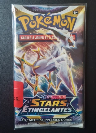 Boosters Stars Étincelantes, marke: Pokémon, zustand: Neu, mit Etikett, 9,90 €, 11,10 € inklusive Vinted-Käuferschutz