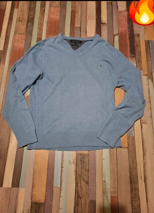 Sweat tommy Hilfiger bleu taille M homme, brand: Tommy Hilfiger, condition: Very good, size: M, €12.00, €13.30 includes Buyer Protection