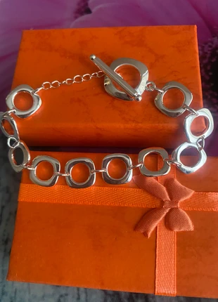 Bracelet geometrique neuf, marque: Argent, état: Très bon état, 7,00 €, 8,05 € Protection acheteurs incluse