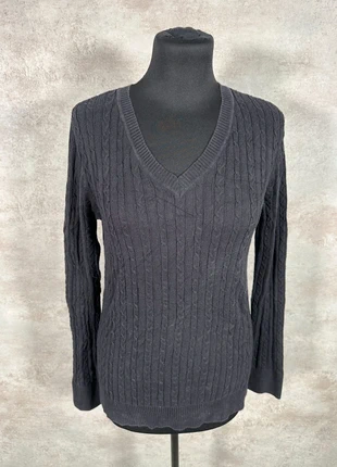 Pull Maille Torsadée Cable Knit Vintage Sonoma gris fonce en relief taille M, brand: Vintage Dressing, condition: Very good, size: M / 38 / 10, €15.00, €16.45 includes Buyer Protection Pro