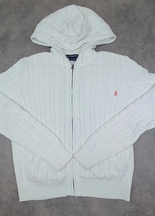 Full zip blanc logo brodé rose Marque Ralph Lauren Taille XL, marque: Ralph Lauren Sport, état: Très bon état, taille: XL, 55,00 €, 58,45 € Protection acheteurs (Pro) incluse