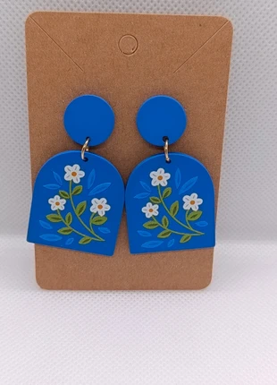 Orecchini pendenti a lobo con disegno floreale, brand: COQUETTE, condizioni: Nuovo con cartellino, €4.50, €5.43 include la Protezione acquisti