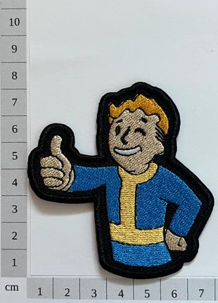 Patch Vault boy PipBoy Fallout con contorno nero videogame toppa termoadesiva, marque: Fallout, état: Très bon état, 4,00 €, 4,90 € Protection acheteurs (Pro) incluse