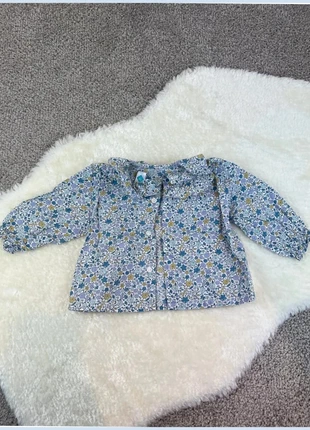 Blouse fleurie TFK, brand: liberty, condizioni: Ottime, taglia: 12-18 mesi / 80 cm, €3.00, €3.85 include la Protezione acquisti Pro