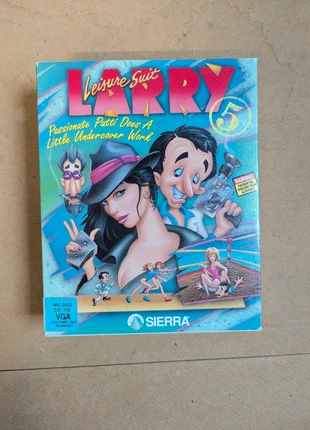 Sierra's Larry 5: passionate patti does a little undercover work. Big box pc game., staat: Heel goed, € 125,00, € 131,95 inclusief Kopersbescherming