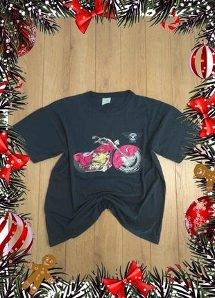 T-shirt homme L noir vintage moto Deshaies Cycles Montréal rétro biker style USA, brand: Vintage Dressing, condition: Very good, size: L, €22.00, €23.80 includes Buyer Protection