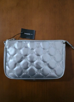 Bolso de mano Misako · Gris metalizado · Nuevo con etiquetas, marque: misako, état: Neuf avec étiquette, 16,00 €, 17,50 € Protection acheteurs incluse