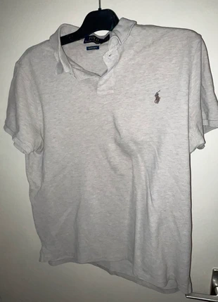 Polo Ralph Lauren gris clair Custom Slim Fit Taille L, merk: Polo Ralph Lauren, staat: Heel goed, maat: L, € 15,00, € 16,45 inclusief Kopersbescherming