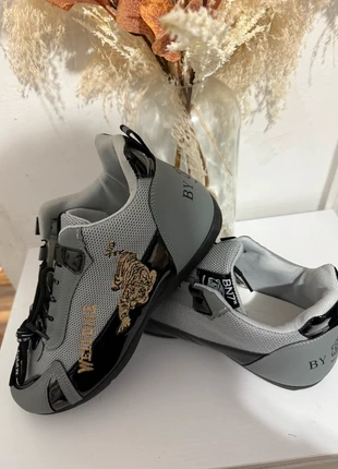 Premium Vented Trainer Sneakers with Tiger Embroidery, brand: NO LABEL, condition: New with tags, size: 6, £15.11, £16.57 includes Buyer Protection