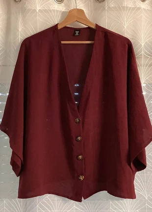 🍷 Blouse Shein - Femme 0XL, marque: Shein Curve, état: Très bon état, taille: XL / 42 / 14, 10,00 €, 11,20 € Protection acheteurs (Pro) incluse