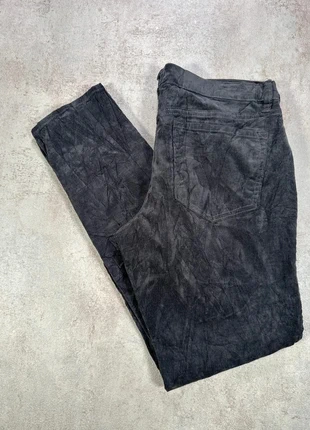 Pantalon Vintage En Velours Côtelé / Corduroy Old Navy gris profond bandes taille 12, brand: Vintage Dressing, condizioni: Ottime, taglia: L / IT 44 / EU 40, €11.00, €12.25 include la Protezione acquisti Pro