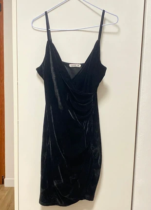 Abito corto da donna floccato, marca: Terranova, estado: Novo sem etiquetas, tamanho: M / 38 / 10, €14.00, €15.40 inclui Proteção do Comprador