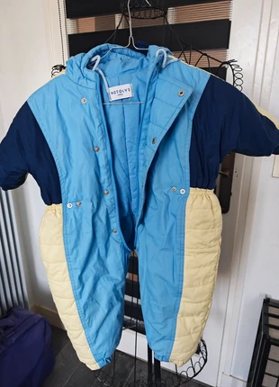 Combinaison vintage bébé/ski Natolys Paris bleu/jaune – Taille 12-18 mois, marque: Natalys, état: Très bon état, taille: 18-24 mois / 86 cm, 28,00 €, 30,10 € Protection acheteurs incluse