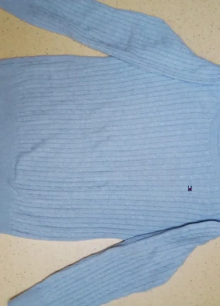 Pull femme torsadé Tommy hilfiger bleu ciel taille L, brand: Tommy Hilfiger, condition: Very good, size: L, €9.00, €10.15 includes Buyer Protection