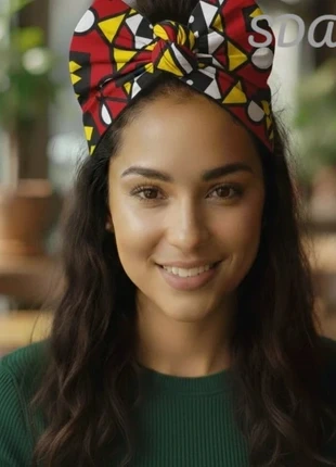 headband foulard tête maré-tèt rigide coton wax, marque: Coton, état: Très bon état, 20,00 €, 21,70 € Protection acheteurs (Pro) incluse