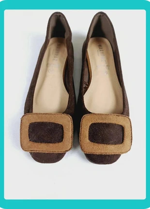 A781 - Sabrinas Castanhas para Mulher, Marypaz, Tamanho 38, Novo sem Etiquetas | Women's Brown Flats, marca: Marypaz, estado: Novo sem etiquetas, tamanho: 38, €20.00, €21.70 inclui Proteção do Comprador