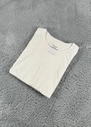 Champion T-shirt XL Minimaliste Coton Blanc Cassé Logo Brodé Edition / Cotton Off-White 00315, brand: Champion, condition: Good, size: XL, €4.00, €4.90 includes Buyer Protection Pro