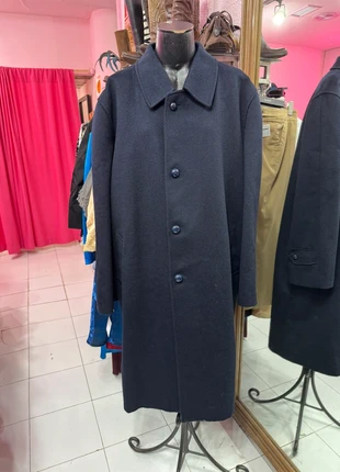 Abrigo largo azul marino austriaco pura lana vintage, marque: Vintage Dressing, état: Très bon état, taille: XL, 80,00 €, 84,70 € Protection acheteurs (Pro) incluse