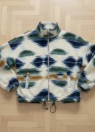 Veste Polaire Ethnique Vintage Fermeture Éclair Douce Chaude Hiver Taille M Femme, brand: Tendance, condition: Very good, size: M / 38 / 10, €39.00, €41.65 includes Buyer Protection