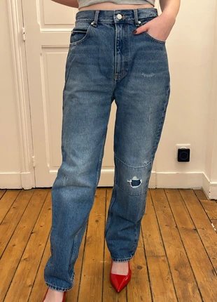 Jeans bleu Sandro style droit boyfriend – Taille 40, brand: Sandro, condition: New without tags, size: L / 40 / 12, €60.00, €63.70 includes Buyer Protection