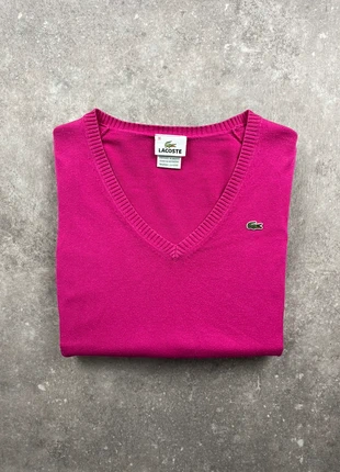 Pull Col V Lacoste Rose S / Taille 36 Femme, marque: Lacoste, état: Bon état, taille: S / 36 / 8, 27,00 €, 29,05 € Protection acheteurs (Pro) incluse