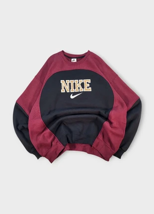 Nike Sweatshirt bordeaux / noir Taille XL - Y2K Vintage USA Retro Boxy Baggy, marca: Nike, estado: Muy bueno, tamaño: XL, 34,90 €, 37,35 € Protección al comprador incluida