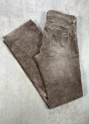 Pantalon En Velours Côtelé / Corduroy guess taupe velours cotele, coupe droite casual taille 29, marque: GUESS, état: Très bon état, taille: L / 40 / 12, 9,00 €, 10,15 € Protection acheteurs (Pro) incluse