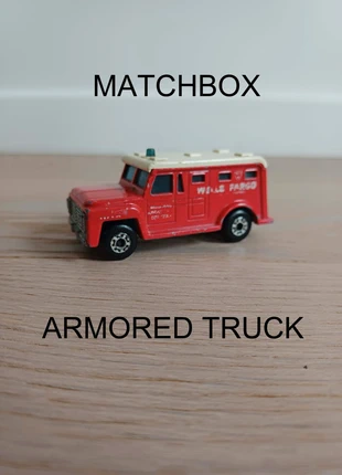 Fourgon blindé / Armored Truck Matchbox, brand: Matchbox, condition: Good, size: 1-3 months / 56 cm, €4.00, €4.90 includes Buyer Protection