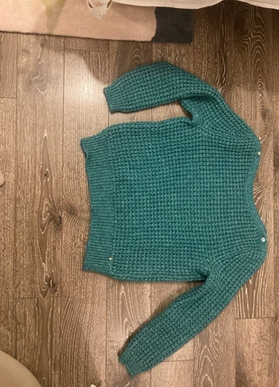Pull vert émeraude des petits hauts avec lurex, marke: Des Petits Hauts, zustand: Sehr gut, größe: M / 38 / 10, 55,00 €, 58,45 € inklusive Vinted-Käuferschutz