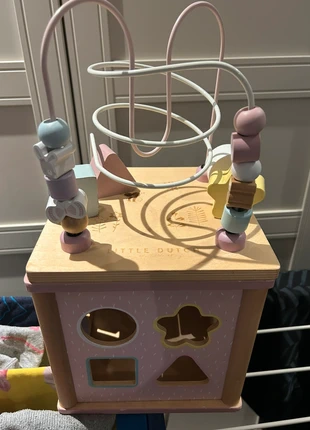 Roze spiraal kubus, merk: Little Dutch, staat: Heel goed, maat: Universeel, € 9,95, € 11,15 inclusief Kopersbescherming