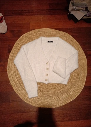 Gilet blanc, marque: Bershka, état: Bon état, taille: M / 38 / 10, 3,00 €, 3,85 € Protection acheteurs incluse