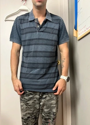 Polo de rallas Tommy Hilfiger embroidered Hilfiger denim Original, marque: Tommy Hilfiger, état: Très bon état, taille: XL, 2,99 €, 3,84 € Protection acheteurs incluse