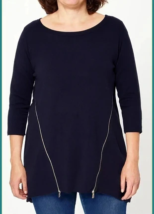 tee shirt manches longues à fermeture éclair, marca: Vero Moda, estado: Muito bom, tamanho: S / 36 / 8, €3.00, €3.85 inclui Proteção do Comprador