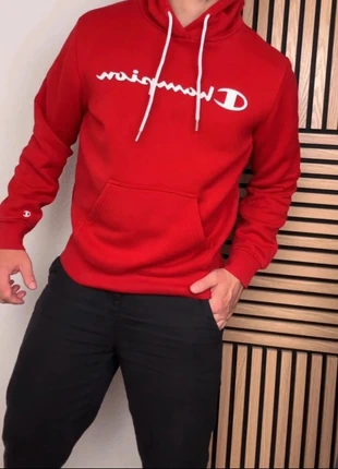 Champion Hoodie Vintage Rouge Logo Script Homme Taille M Très Bon État, marke: Champion, zustand: Sehr gut, größe: M, 18,00 €, 19,60 € beinhaltet Vinted-Käuferschutz Pro