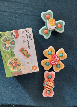 3 spinners bébé et enfant ventouse neufs et jamais utilisés, état: Neuf sans étiquette, taille: Taille unique, 9,00 €, 10,15 € Protection acheteurs incluse