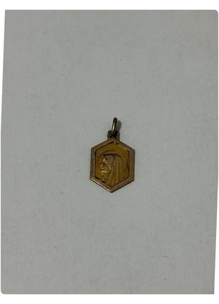 Pendentif religieux vintage en plaqué or, marque: ORO, état: Bon état, 7,00 €, 8,05 € Protection acheteurs incluse