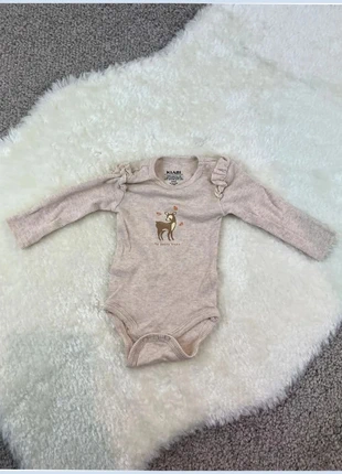 Body côtelé Kiabi Eco Concept, brand: Kiabi, condizioni: Ottime, taglia: 3-6 mesi / 62 cm, €3.00, €3.85 include la Protezione acquisti Pro